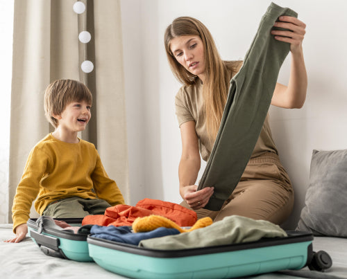 How to Pack Light When Traveling with Kids